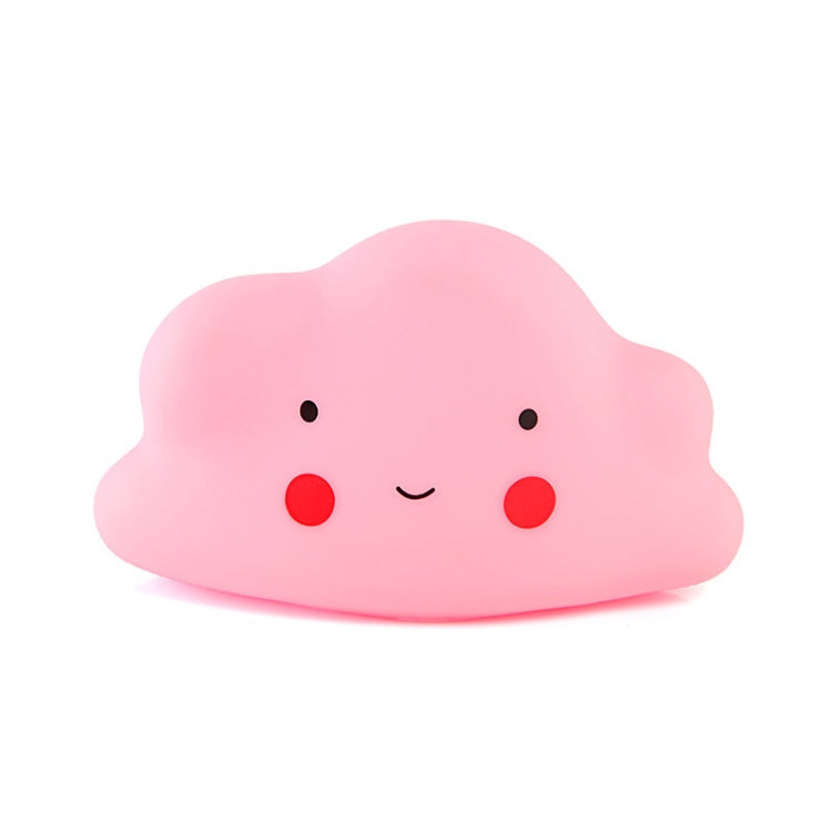 Cartoon Flaky Clouds Colorful Small Night-light  Bedside Lamp, Pink, Yellow, Blue