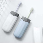 Outdoor Travel Portable Toothpaste Toothbrush Household Storage Cup Box Case, Cup Box Case
