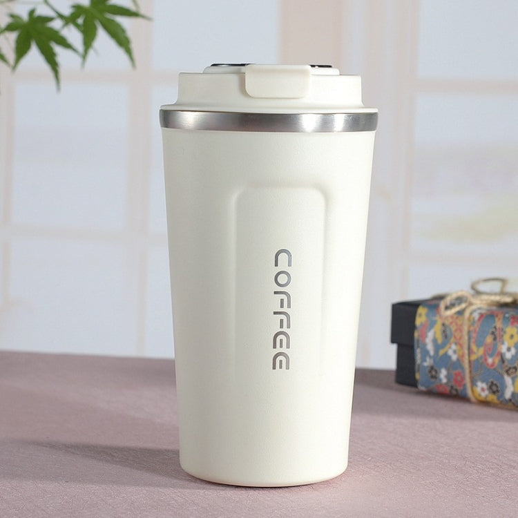 Smart Version Double Stainless steel 304 Coffee Mug Car Thermos Mug Travel Thermo Cup, 380ml Black, 380ml Green, 380ml Blue, 380ml Pink, 380ml White, 510ml White, 510ml Black, 510ml Green, 510ml Blue, 510ml Pink