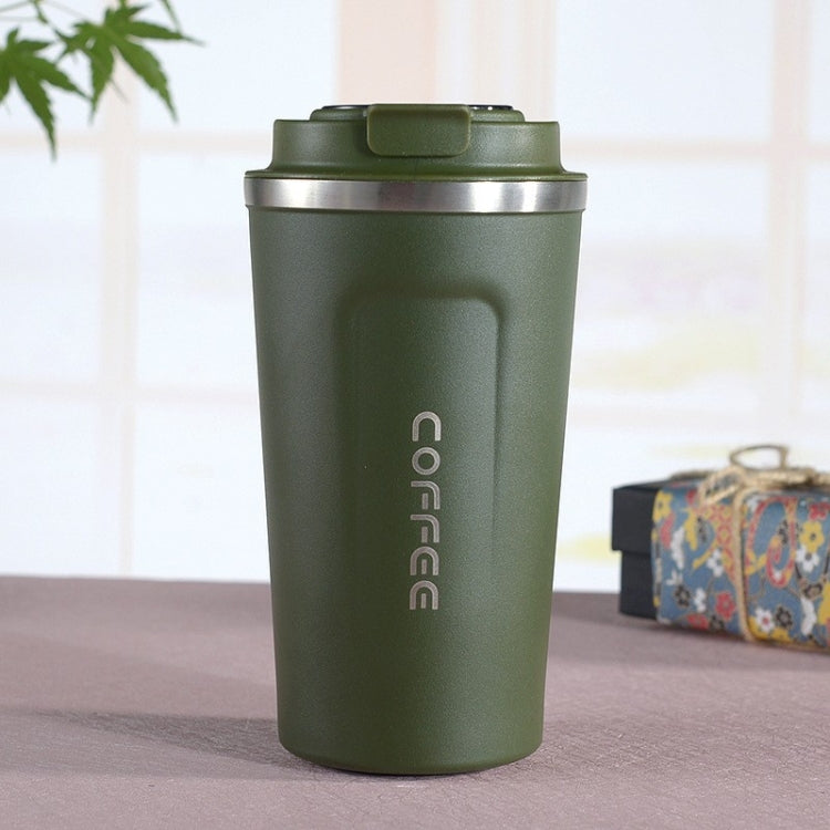 Smart Version Double Stainless steel 304 Coffee Mug Car Thermos Mug Travel Thermo Cup, 380ml Black, 380ml Green, 380ml Blue, 380ml Pink, 380ml White, 510ml White, 510ml Black, 510ml Green, 510ml Blue, 510ml Pink