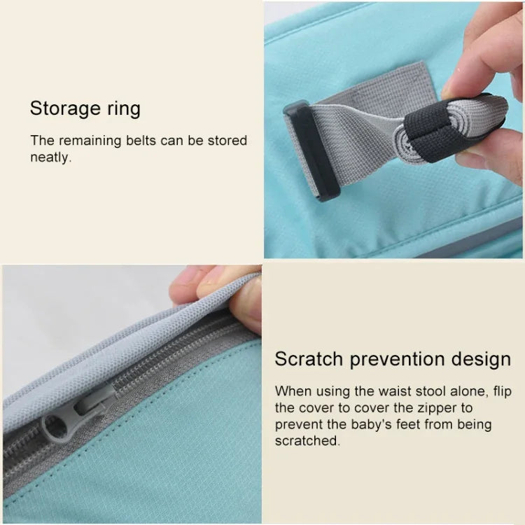 Waist belt Baby Carrier Waist Stool Walkers Baby Sling Hold Waist Belt Backpack
