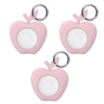 3pcs For AirTag 2nd Gen / AirTag 1st Gen Tracking Anti-Lost Locator Silicone Apple Version Case