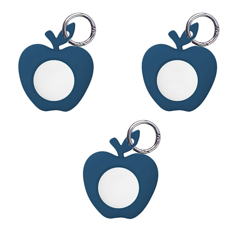 3pcs For AirTag 2nd Gen / AirTag 1st Gen Tracking Anti-Lost Locator Silicone Apple Version Case