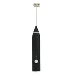 Kitchen Electric Hand-held Egg Beater Milk Coffee Mixer Stainless Steel Mini Handle Mixer, Handle Mixer