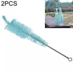 2 PCS Nylon Silk Bottle Brush with Long Thin Brush, Bottle Brush