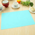 4 PCS / Set Environmentally Friendly Waterproof Washable Antibacterial Antifouling Refrigerator Mat, Transparent White, Transparent Green, Transparent Pink, Transparent Blue, Blue, Green, Pink