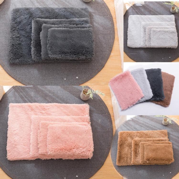 Autumn and Winter Warm Universal Square Pet Cat Dog Plush Pad, S, XL, L