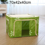 Folding Storage Box Non Woven Fabric With Zipper Moisture-proof Clothes Storage Box, 44L 50x40x22cm, 55L 50x40x28cm, 66L 50x40x33cm, 80L 60x40x32cm, 100L 60x42x40cm, 125L 70x42x40cm