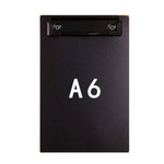 Simple File Board Folder Student Writing Board Paper Clip Restaurant Menu Folder