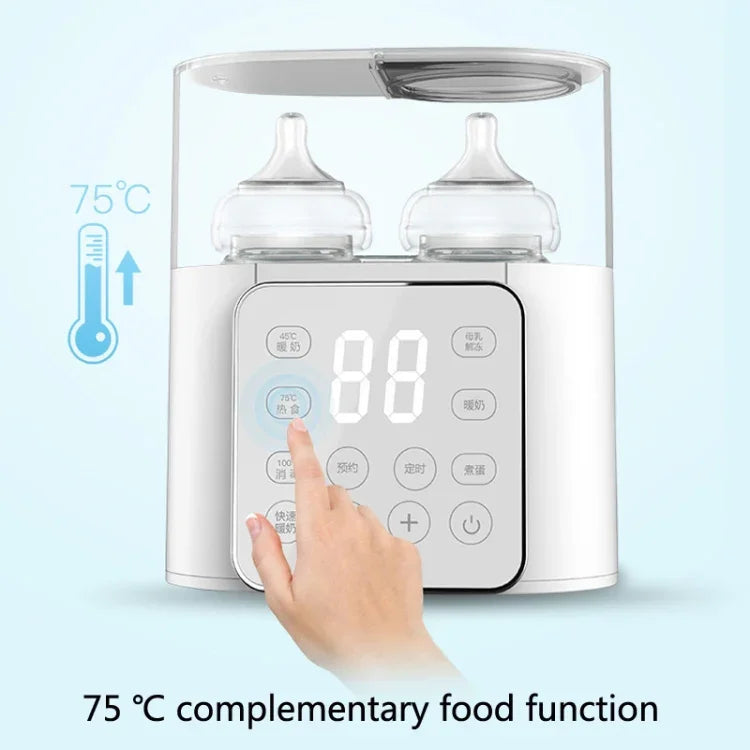 N20 2 In 1 Double Bottle Warmer Sterilization Machine, Plug Specifications:, EU Plug, US Plug