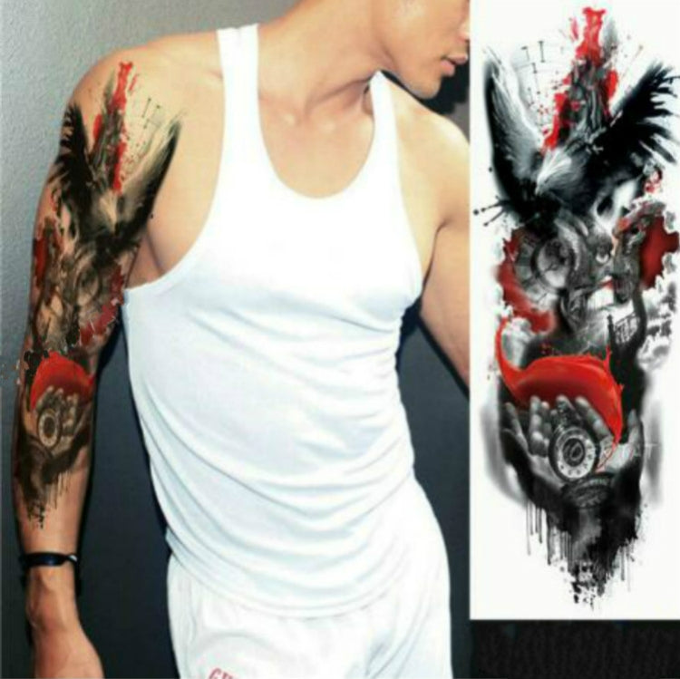 Large Arm Sleeve Waterproof Temporary Tattoo Sticker