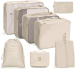 Travel Storage Bag Set Folding Storage Bag, 7 In 1, 8 In 1 Beam Mouth, 8 In 1 Cosmetic Bag, 8 In 1 Toiletry Bag, 9 In 1 Cosmetic Bag, 9 In 1 Toiletry Bag