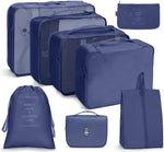 Travel Storage Bag Set Folding Storage Bag, 7 In 1, 8 In 1 Beam Mouth, 8 In 1 Cosmetic Bag, 8 In 1 Toiletry Bag, 9 In 1 Cosmetic Bag, 9 In 1 Toiletry Bag
