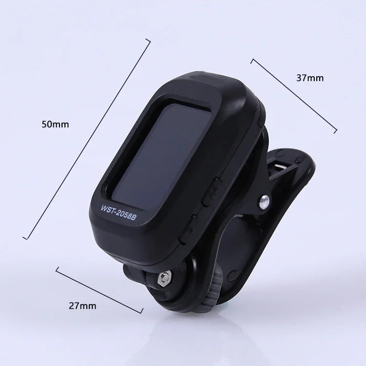 Little Angel WST-2058B Guitar Capo Electronic Tuner, 5×3.7×2.7cm