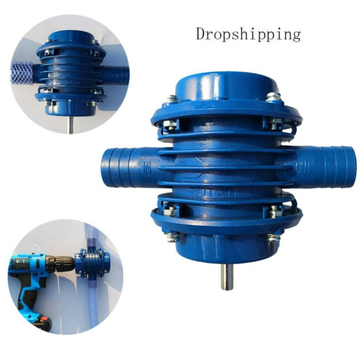 J137 Household Small Self-priming Centrifugal Pump Electric Drill Water Pump, Electric Drill Water Pump