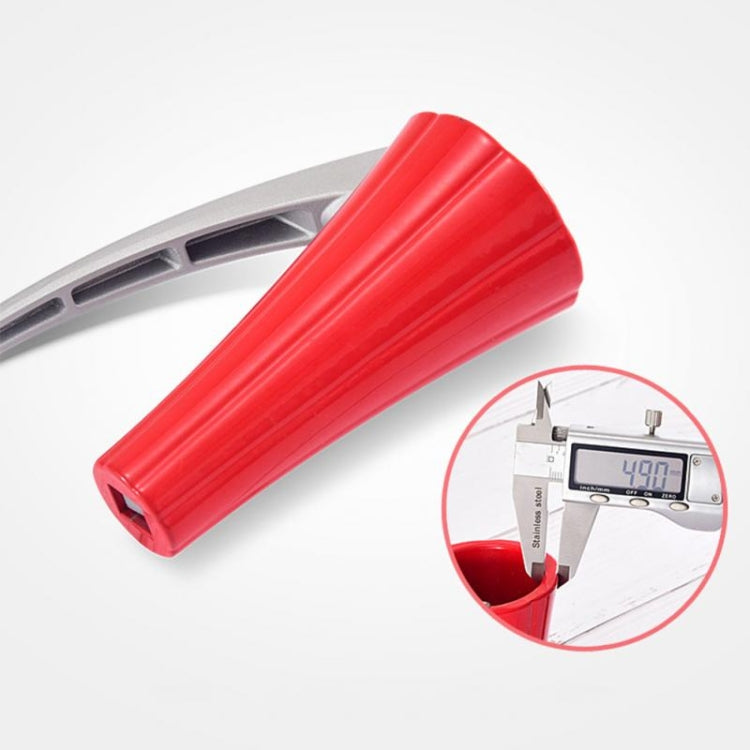 Zinc Alloy Funnel Shape Nut Nutcracker Sheller Walnut Opener Cutter Clamp Plier Kitchen Tools gadgets, Funnel Shape Black, Funnel Shape Red