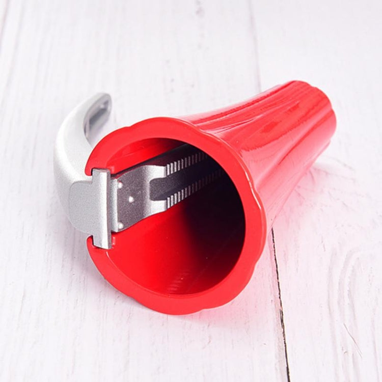 Zinc Alloy Funnel Shape Nut Nutcracker Sheller Walnut Opener Cutter Clamp Plier Kitchen Tools gadgets, Funnel Shape Black, Funnel Shape Red
