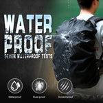 Adjustable Waterproof Dustproof Backpack  Rain Cover Portable Ultralight Protective Cover, 35L, 45L, 55-60L, 70L, 80L