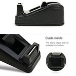 KW-triO Small Desk Tape Stand Black Tape Holder, Tape Holder
