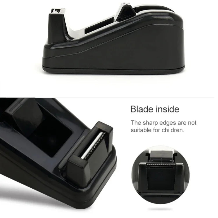 KW-triO Small Desk Tape Stand Black Tape Holder, Tape Holder