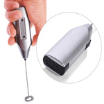 Electric Milk Coffee Whisk Household Mini Semi-Automatic Cream Blender