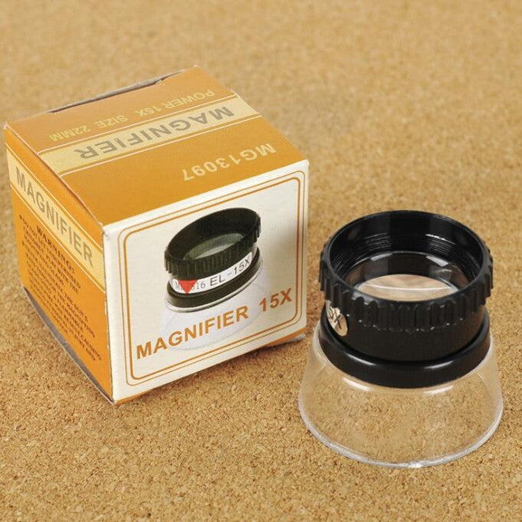 15X Monocular Magnifier Pocket Portable Tube Magnifier Repair Map