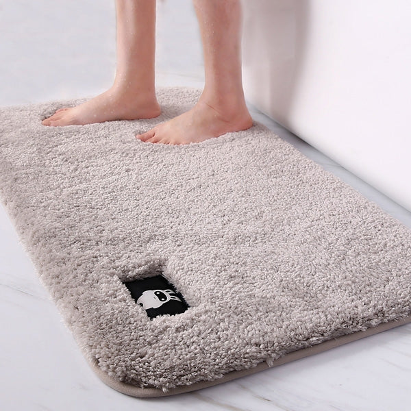 Bathroom Toilet Absorbent Bath Mat Carpet Bedroom Non-slip Foot Pad, 40x60cm, 50x80cm