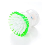 2 PCS Kitchen Washing Utensils Pot Dish Brush With Washing Up Liquid Soap Dispenser, Random Color Delivery, Utensils Pot Dish Brush