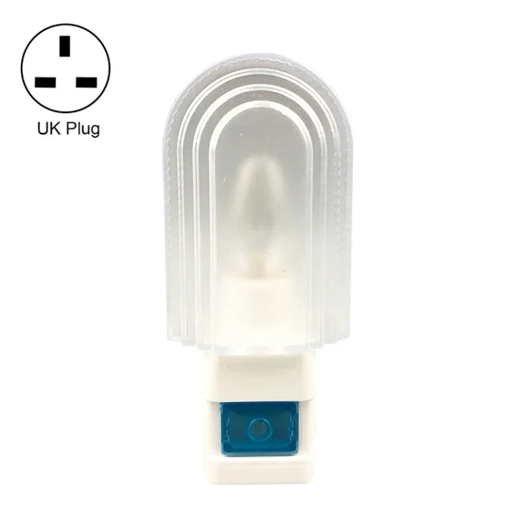 A38 Intelligent Sensor LED Night Light Baby Feeding Eye Care Bedside Lamp, UK Plug