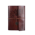 PU Maple Retro Straps Handbook Loose-leaf Notebook, A7, A6, A5