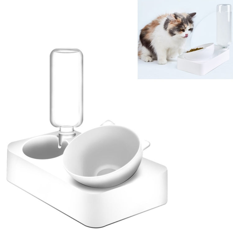 Pet Bowl Anti-tipping Automatic Drinking Water Feeding Bowl, Small