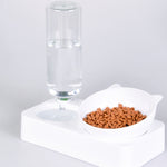 Pet Bowl Anti-tipping Automatic Drinking Water Feeding Bowl, Small