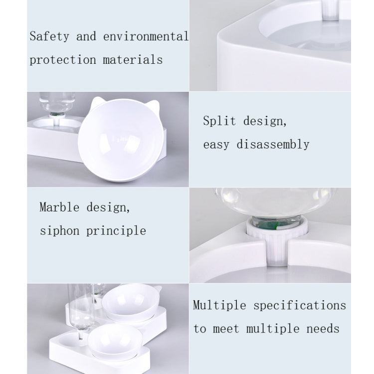 Pet Bowl Anti-tipping Automatic Drinking Water Feeding Bowl, Small
