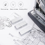 1000pcs /Pack Deli 0012 Universal No. 12 Stapler 24/6 Staples Stapler Regular Staples