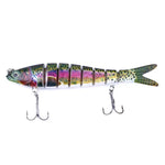 Luya Knotty Fish Plastic Bionic Hard Bait Sea Fishing Fake Bait, JM034-1, JM034-2, JM034-3, JM034-4, JM034-5, 3 PCS, 5 PCS, JM034-6, JM034-7, JM034-8, JM034-9, JM034-10