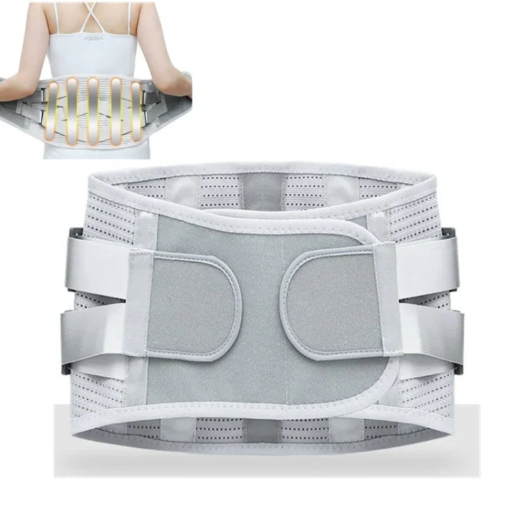 Steel Plate Support Warm And Breathable Medical Waist Belt Waist Orthosis, S, M, L, XL, XXL