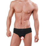 CD Pseudo-girl Underwear Male Disguise Women Hidden Lower Body Pants Cross-dress Underwear, S, M, L, XL, XXL