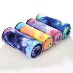 Microfiber Eco-friendly Non-slip Towel Foldable Yoga Mat Sports Drape, Size: 183 x 63cm, 183 x 63cm Green, 183 x 63cm Dark Blue), 183 x 63cm Purple, 183 x 63cm Yellow