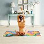 Microfiber Eco-friendly Non-slip Towel Foldable Yoga Mat Sports Drape, Size: 183 x 63cm, 183 x 63cm Green, 183 x 63cm Dark Blue), 183 x 63cm Purple, 183 x 63cm Yellow