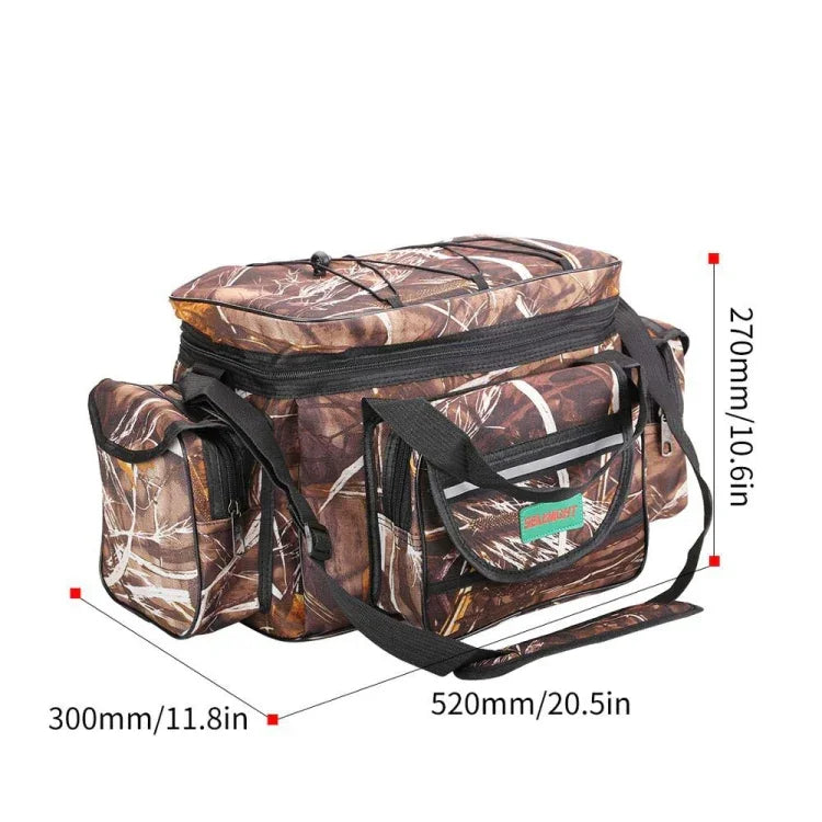 SeaKnight SK003 Multifunctional Lure Bag Shoulder Messenger Bag Fishing Gear Waist Bag