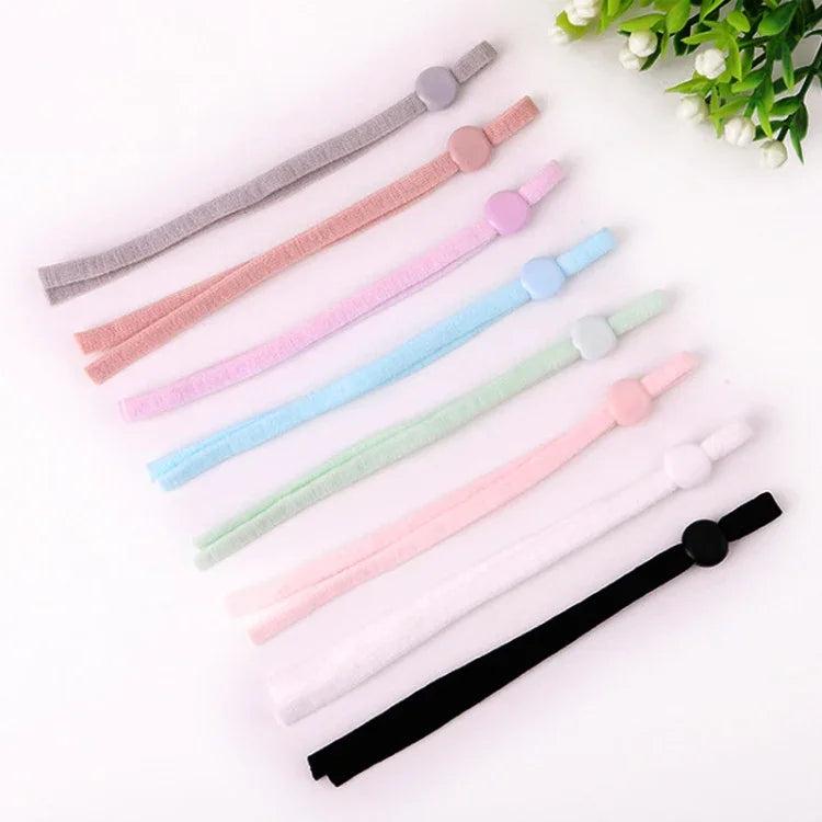 20pcs Adjustable Elastic Band Mask Rope, Random Color Delivery, Elastic Band Mask Rope