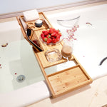 Bathtub Wine Mobile Phone Tablet Stand Bathtub Shelf Tray Shelf Rack, Wine Mobile Phone Tablet Stand