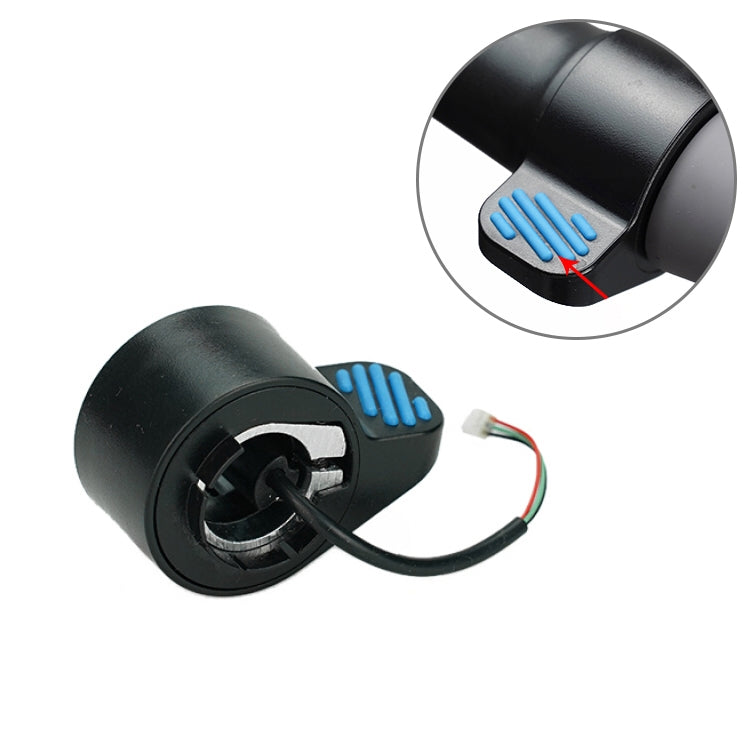 For Ninebot ES1 / ES2 / ES3 / ES4 Scooter Accessories Finger Dial Throttle, Blue