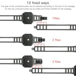 RCSTQ Universal Expansion Buckle for DJI Mavic Air 2 Pro / Femi FIMI Drone, Expansion Buckle