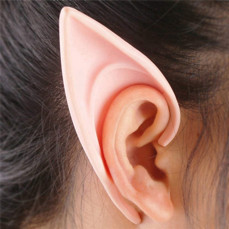 1pair  Halloween Elf Latex Ears Cosplay Props, 10cm, 12cm
