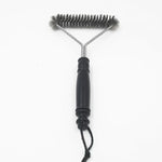 12 inch BBQ Brush Stainless Steel Wire Bristles Cleaning Brushes with Handle, 12 inch