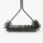 12 inch BBQ Brush Stainless Steel Wire Bristles Cleaning Brushes with Handle, 12 inch