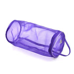 Mesh Bag DIY Hand Weaving Tools Yarn Storage Knitting Bag Organizer Hollow Yarn Bag, Big Rose Red, Big Purple, Small Rose Red, Small Purple, Small Beige, Small Pink