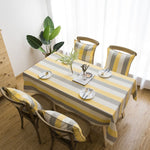 Cover Cloth Towel For The Rectangular Striped Coffee Table Round Table Dining Table, 60x60cm, 90x90cm, 100x135cm, 135x135cm, 135x160cm, 135x180cm, 135x200cm, 135x220cm, 135x250cm, 135x260cm, 135x300cm
