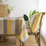 Cover Cloth Towel For The Rectangular Striped Coffee Table Round Table Dining Table, 60x60cm, 90x90cm, 100x135cm, 135x135cm, 135x160cm, 135x180cm, 135x200cm, 135x220cm, 135x250cm, 135x260cm, 135x300cm